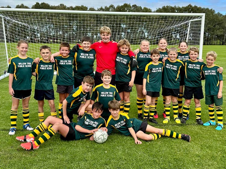Willow Tree 2025 School Soccer Team